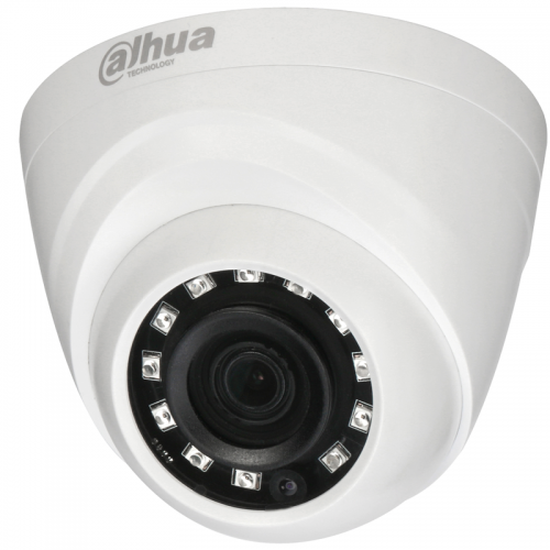 Camera dome HDCVI de 2MP, lentila 2.8mm, IR 20, DAHUA HAC-HDW1200R-028
