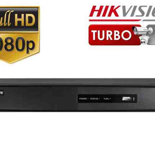 DVR 16 canale Full HD Turbo HD 3.0 / AHD / IP/ 16 Audio/Alarma Hikvision