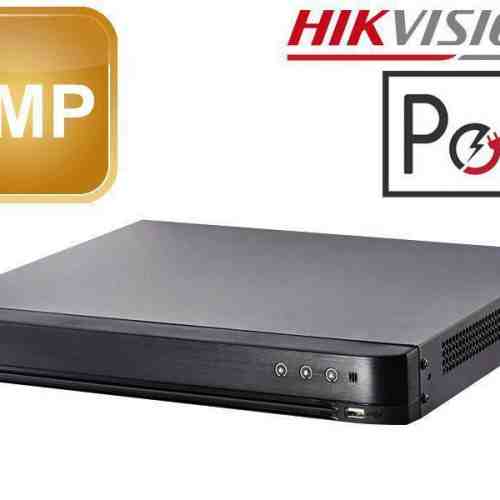 DVR 4 canale 5 MP, PoC, 1 x HDD, 2 x USB, Hikvision DS-7204HUHI-K1/P