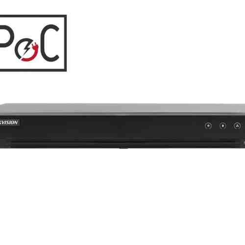 Dvr 8 canale pentabrid de 5 MP, 2 x HDD, 8 alarme, 2 x USB, Hikvision DS-7208HUHI-K2/P