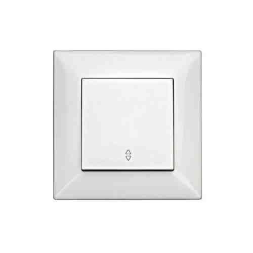 Intrerupator complet, alb, conexiune cu surub Schrack EV106012