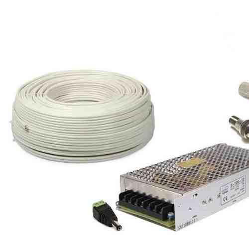 Kit accesorii sisteme de supraveghere 4 camere