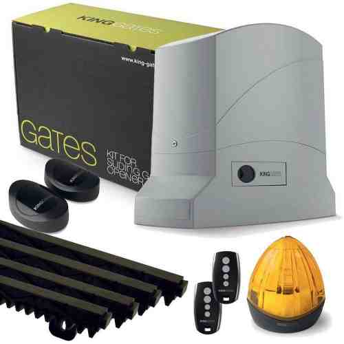 Kit automatizare poarta culisanta 500KG King Gates cu 4 metri cremaliera