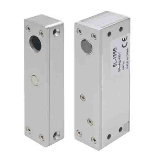 Mini bolt electric aplicabil cu monitorizare, temporizator, pentru usi cu deschidere de 90A~180A