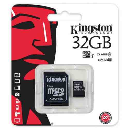 SD Card 32GB card memorie Kingstone Clasa 10