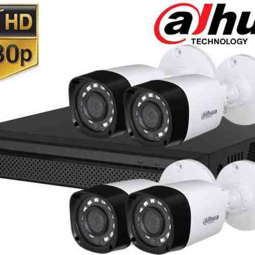 Sistem supraveghere 4 camere exterior Full HD IR 20