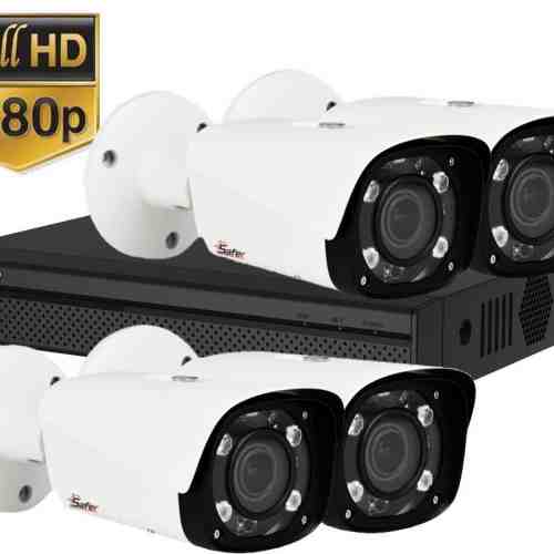Sistem supraveghere exterior, FULL HD, varifocale, IR 60 metri