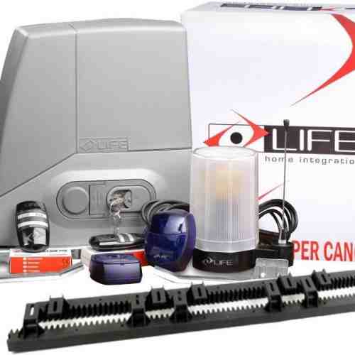 Automatizare poarta culisanta Life cu 4 metri cremaliera