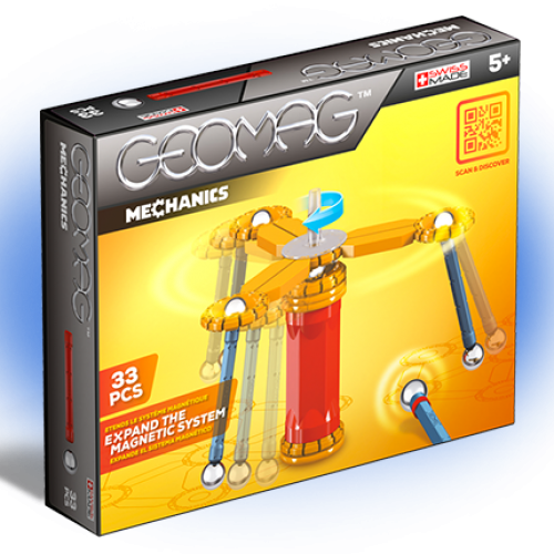 Geomag Mechanics 33 piese - Carusel