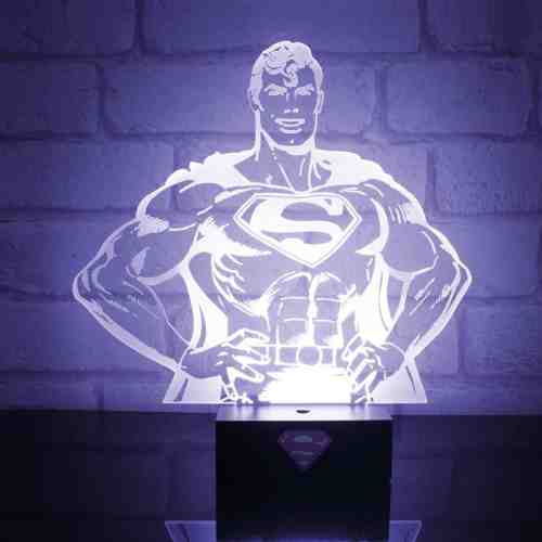 Lampa Superman Hero