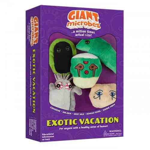 Pachet cu 5 mini-microbi varianta Vacanta exotica