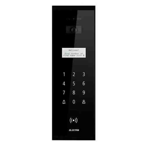 Panou exterior smart VIDEO pentru blocuri 60 apartamente Electra VPM.BSR02.ELB04