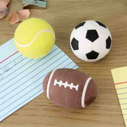 Radiere haioase in forma de mingi sport