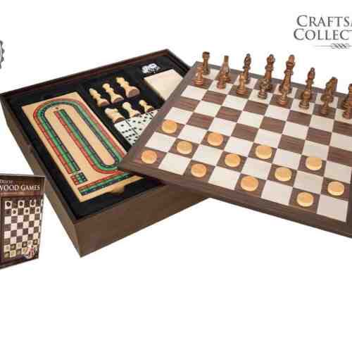 Set 7 jocuri cutie lemn
