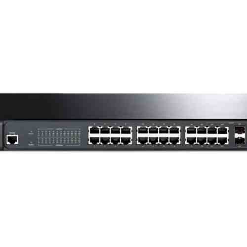 Switch cu management 24 Porturi gigabit Ai 4 Slot-uri SFP T2600G-28TS