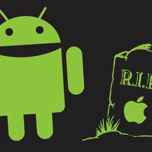 Tricou R.I.P. - Android vs. Apple
