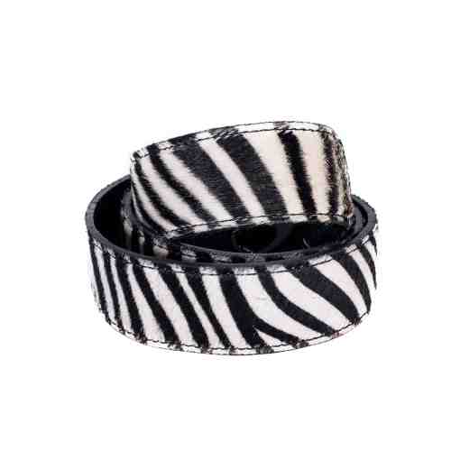 ACCESORIU GEANTA CUREA UMAR PRINT ZEBRA BLANA PONEI PIELE NATURALA