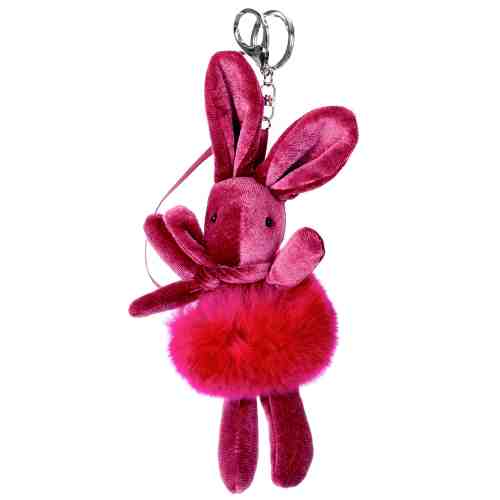 ACCESORIU GEANTA IEPURAS FUCSIA BLANITA