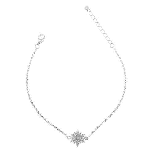 Bratara Argint 925 CZ Crystal Edelweiss