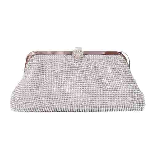 CLUTCH DAMA OCAZIE ARGINTIU SARA