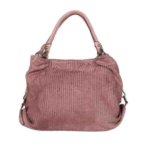 GEANTA DAMA ROZ VINTAGE PIELE NATURALA BIANCA