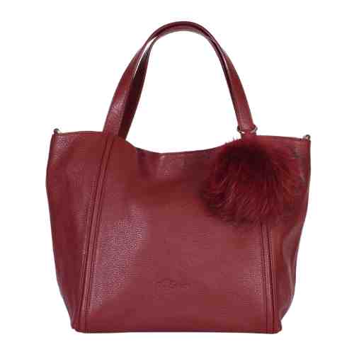 GEANTA SHOPPER DAMA BORDO PIELE NATURALA TEODORA