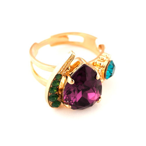 Inel Patience placat cu aur 24K | 72009-1019RG