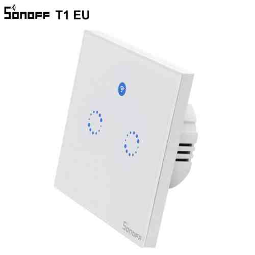 Intrerupator dublu cu touch Sonoff – WiFi
