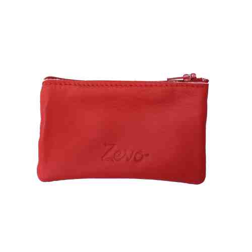 PORTMONEDE/ PORTCHEI ROSU PIELE NATURALA