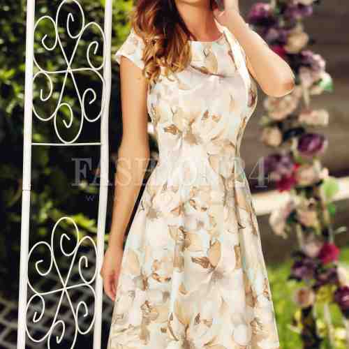 Rochie cu imprimeuri de vara