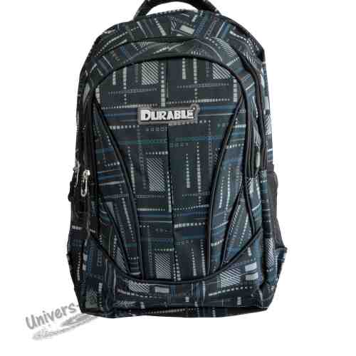 Rucsac - kaki cu imprimeu multicolor