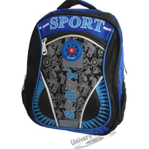 Rucsac - negru și albastru SPORT"