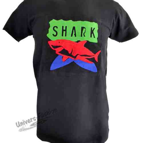 Tricou bărbat - negru "Shark"
