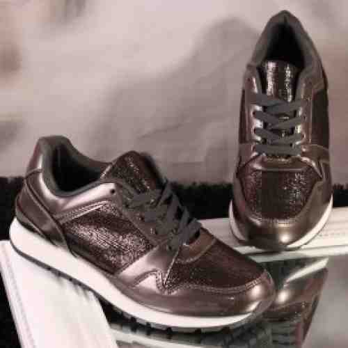 Adidasi Dama Runner Gun Cod: A396 (CULOARE: Gri, MARIME: 39)