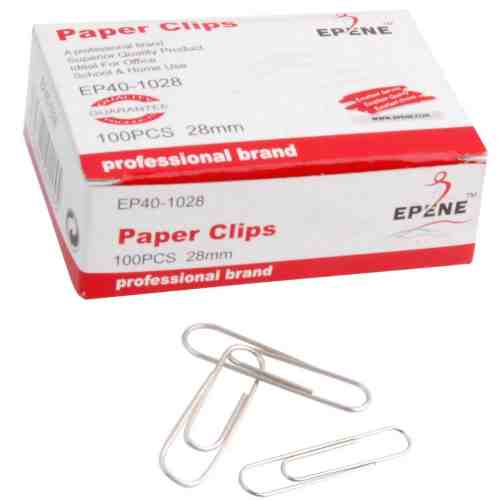 Agrafe metalice 28mm, 100/cutie, EPENE