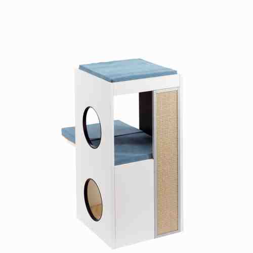 Ansamblu de joaca pentru pisici Ferplast Blanco 80 cm