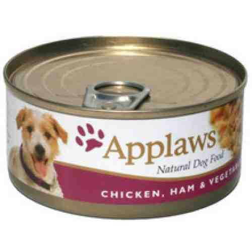 Applaws cu Pui Sunca si Vegetale 156 gr