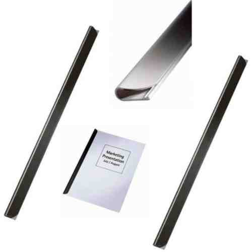 Bagheta A4 de legat documente 15 mm, 25/cutie LEITZ - negru