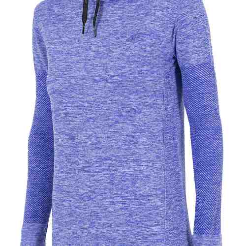 Bluza dama 4F cu guler, material functional