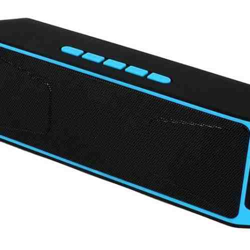 Boxa Portabila Bluetooth iUni DF02, USB, TF CARD, AUX-IN, Fm radio, Albastru