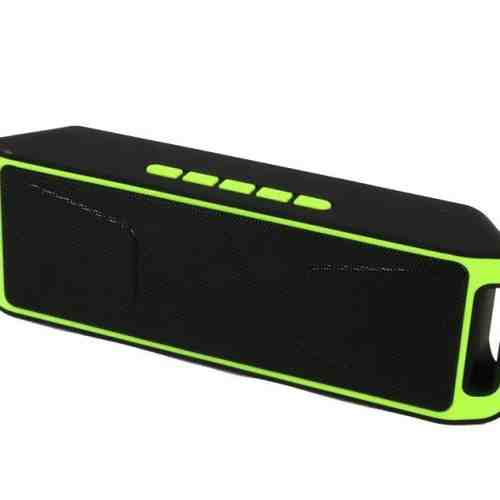 Boxa Portabila Bluetooth iUni DF02, USB, TF CARD, AUX-IN, Fm radio, Verde