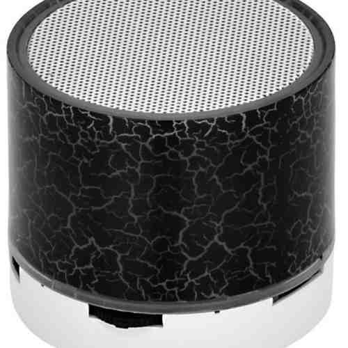 Boxa Portabila Bluetooth iUni DF08, Small Size, 520 mAH, 3W, USB, Slot Card, AUX-IN, Radio, Aluminiu, Negru