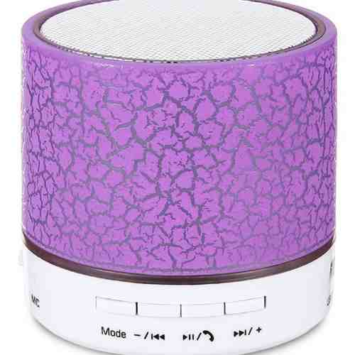 Boxa Portabila Bluetooth iUni DF09, Big Size, 500 mAH, 3W, USB, Slot Card, AUX-IN, Radio, Aluminiu, Mov