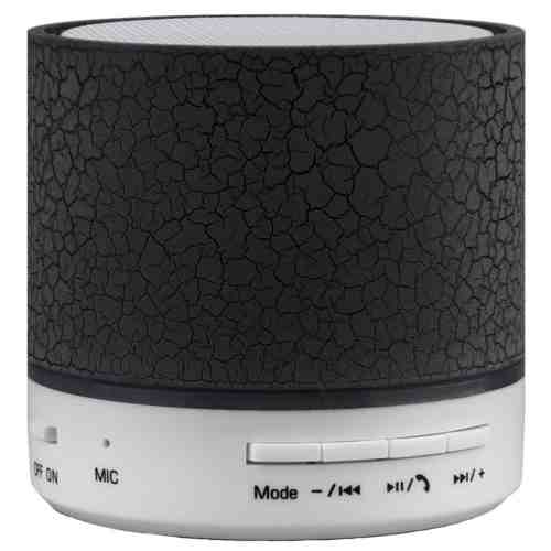 Boxa Portabila Bluetooth iUni DF09, Big Size, 500 mAH, 3W, USB, Slot Card, AUX-IN, Radio, Aluminiu, Negru