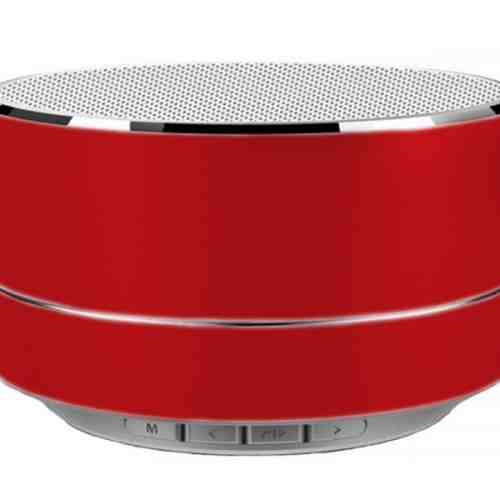 Boxa Portabila Bluetooth iUni DF11, 3W, USB, slot Card, AUX-IN, Fm radio, Aluminiu, Rosu