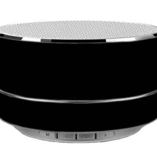 Boxa Portabila Bluetooth iUni DF11, 3W, USB, Slot Card, AUX-IN, Radio, Aluminiu, Negru