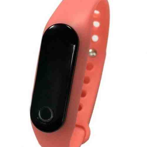 Bratara fitness iUni Z6i, LCD 0.69 inch, Bluetooth, Activity and Sleep, Roz