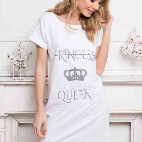 Camasa de noapte Queen alb