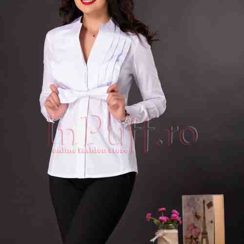 Camasa eleganta alba