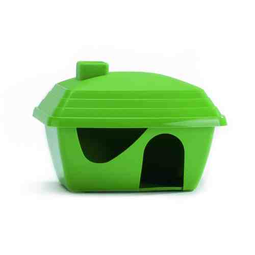 Casuta din plastic pentru hamsteri 15.5x11.5x10.5cm
